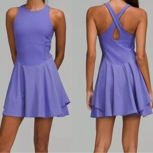 NWT Lululemon Court Crush Dress in Charged Indigo Purple Size 8
